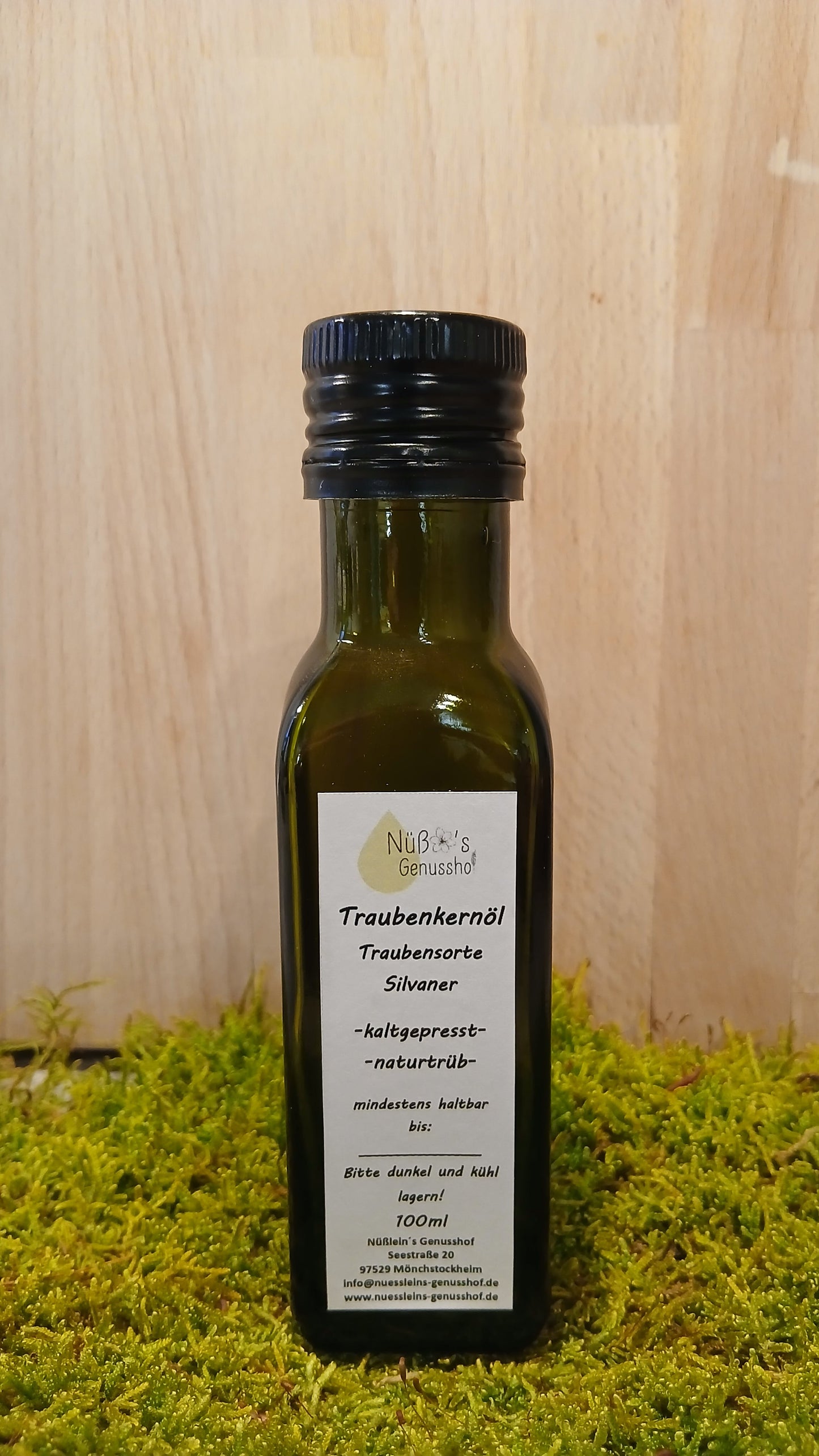 Traubenkernöl der Rebsorte Silvaner