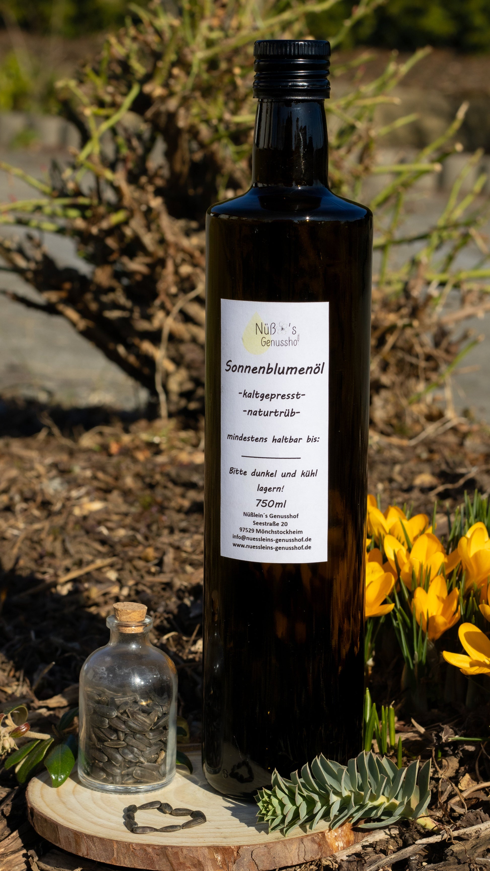 Sonnenblumenöl – Nüßlein´s Genusshof